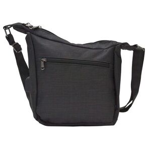 Calla Nupouch RFID Anti-Theft Classic Crossbody Black Gray Built in USB Charger